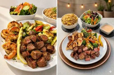 Hibachi Delight platter